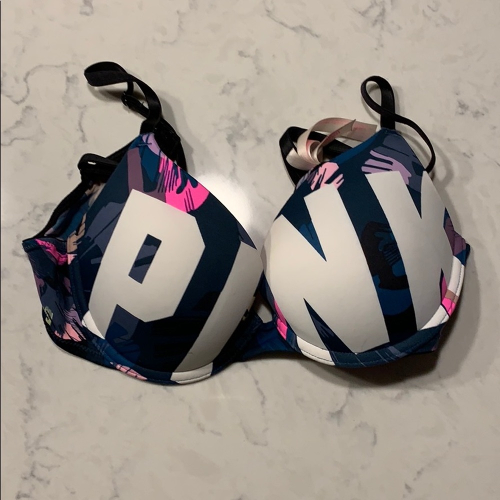 VS Pink wear everywhere push-up bra